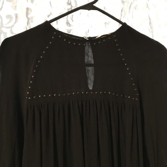 H&M Long Sleeved Black Dress/Tunic - Picture 3 of 5